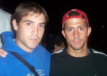 Tomi con el Flaco Peratta en el Urbano.jpg